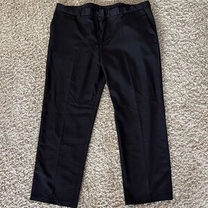 Haggar Classic Black Dress Pants for Men